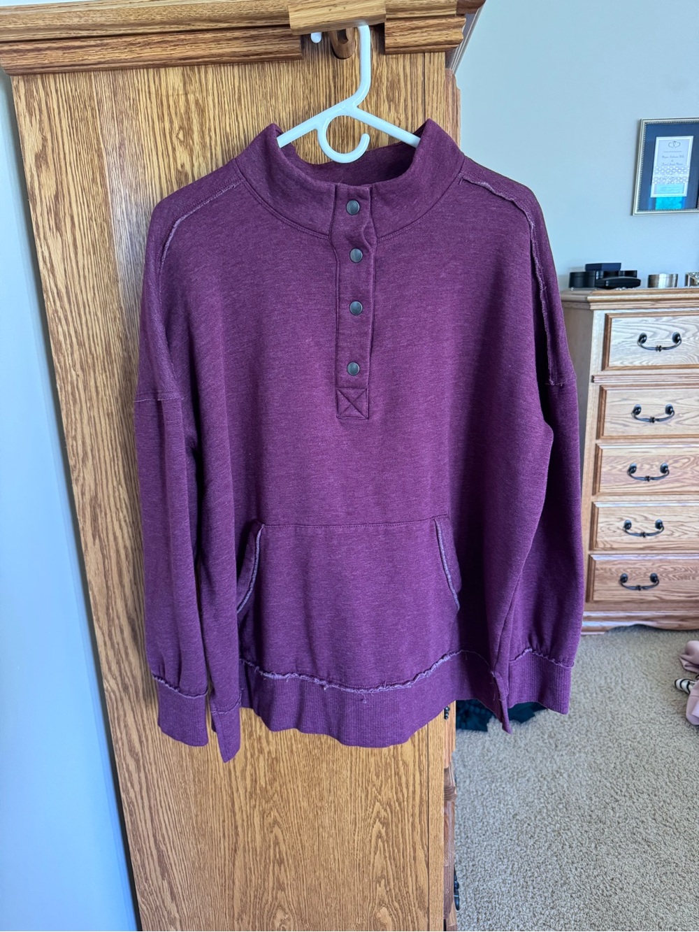 Maurices Henley Pullover Sweatshirt